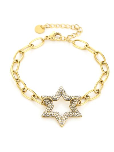 Schakelarmband met ster