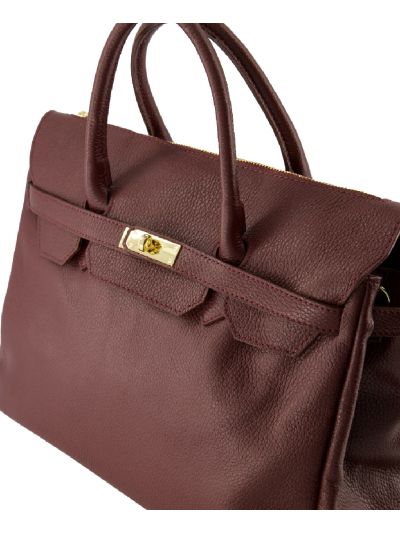 Yara large lederen handtas