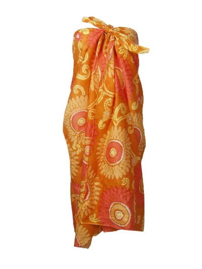 Diane sarong in oranje