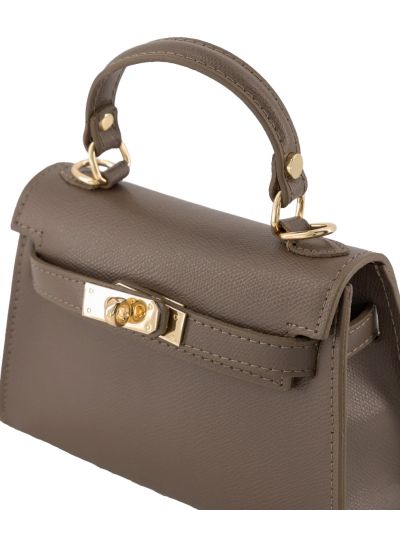 Livia lederen handtas 