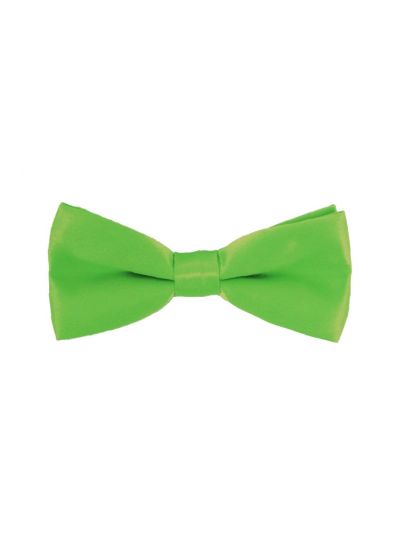 Lime groene taft vlinderstrik