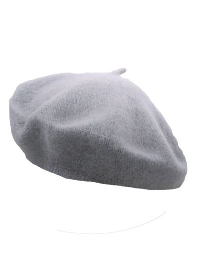 Lichtgrijze alpino baret