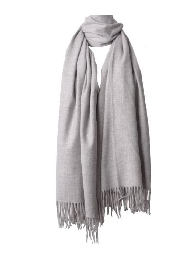 Zachte kasjmier-mix sjaal