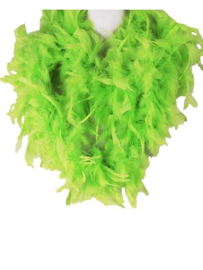 Appelgroene veren boa