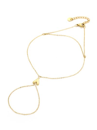 Roos handketting- Stainless Steel