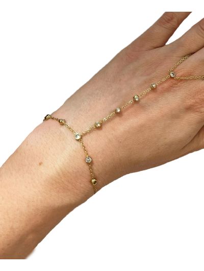 Jasmijn handketting- Stainless Steel