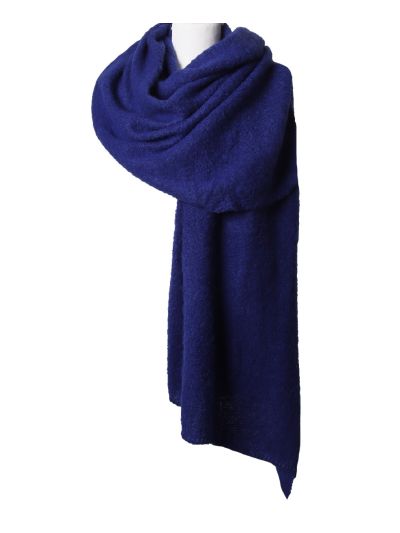 Wol-blend omslagdoek/sjaal 