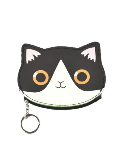 Kitten portemonnee met sleutelhanger
