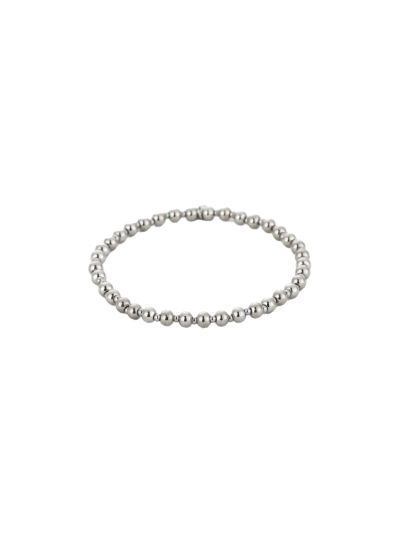 Lauri – zilveren bolletjesarmband 