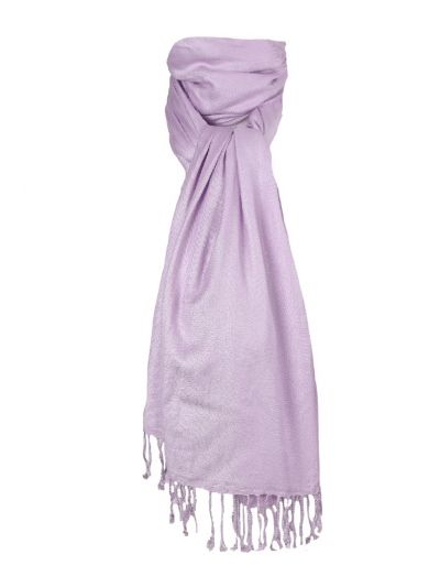 Pashmina sjaal in licht-lila