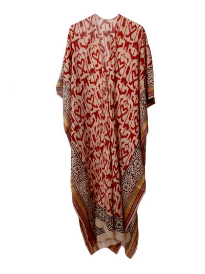 Lange katoenen 'Lilly' kimono