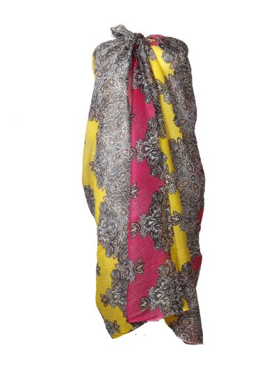Novi sarong met ornament print