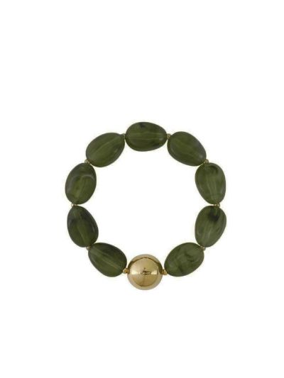 Armband met natuurstenen look
