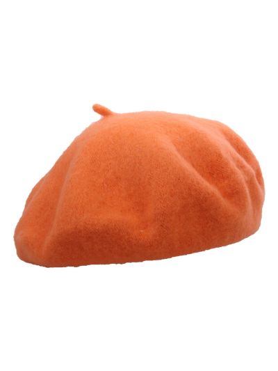 Oranje alpino baret