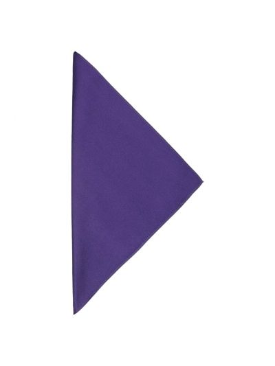 Zijden pochet in paars