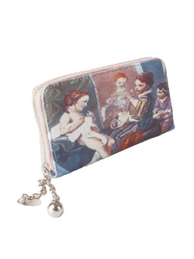 Portemonnee met klassieke romantische print