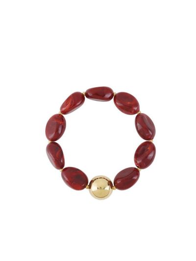 Armband met natuurstenen look
