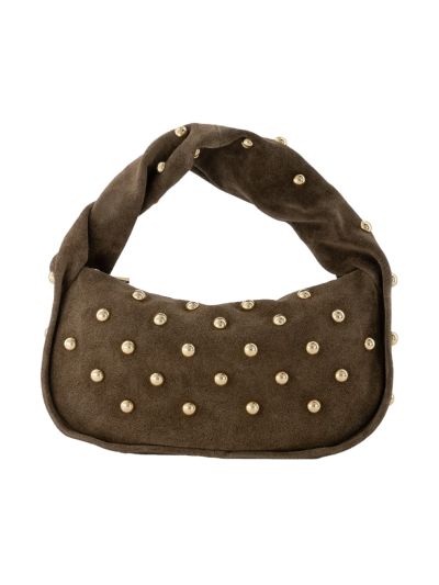Emily suède Handtas met studs