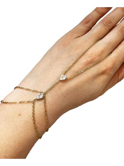 Tess handketting- Stainless Steel