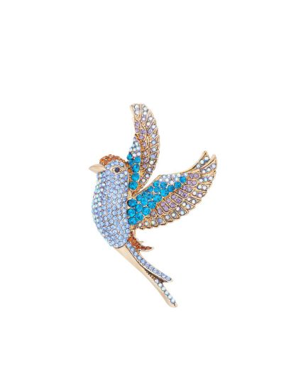 Parardijs vogel broche