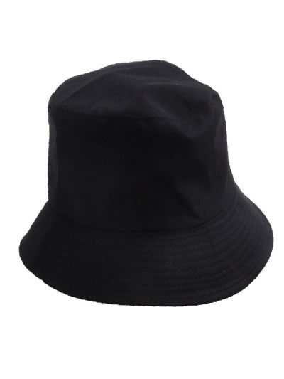 Zwart vissershoedje
