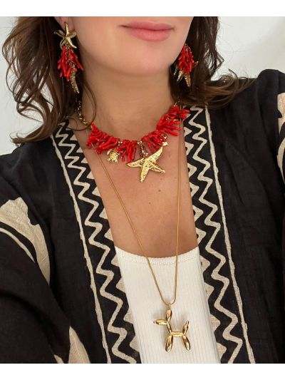 Ketting met ballonhondje