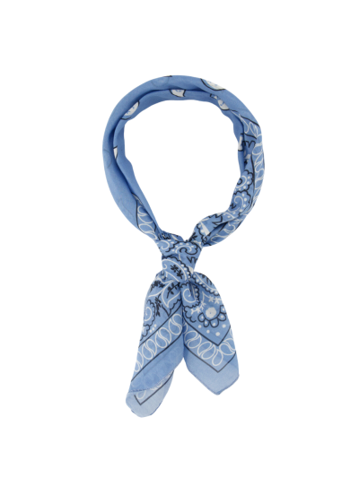 Zijde-blend bandana sjaal
