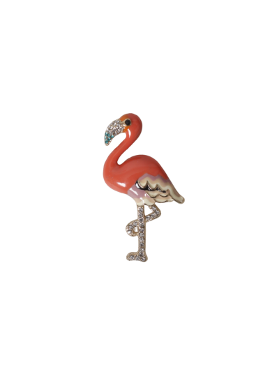 Flamingo broche