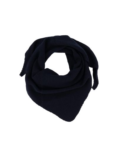 Wol-blend triangel sjaal