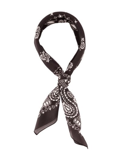 Zijde-blend bandana sjaal