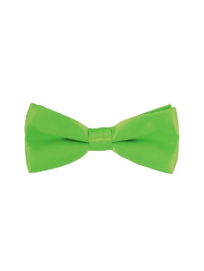 Lime groene taft vlinderstrik