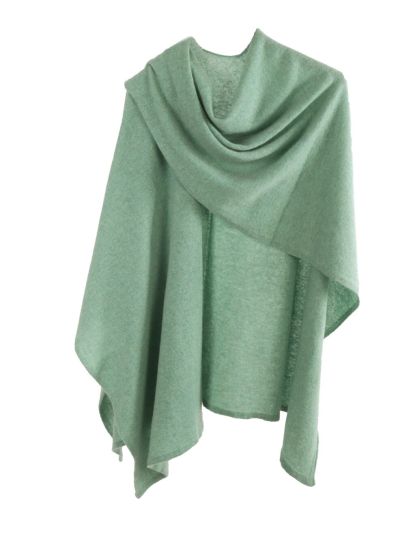 Omslagdoek van 100% kasjmier
