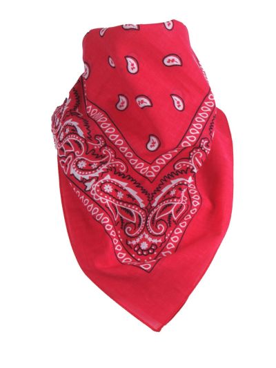 Boerenzakdoek / bandana in hardroze