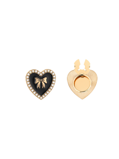 Hartvormige button cover