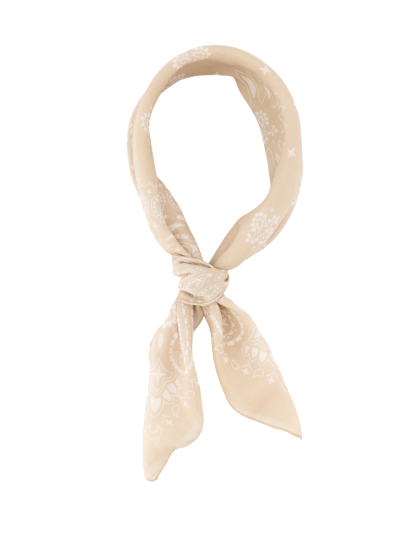 Zijde-blend bandana sjaal