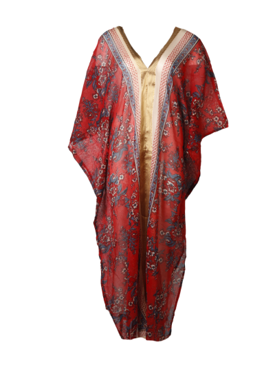 Lange katoenen 'Lilly' kaftan 