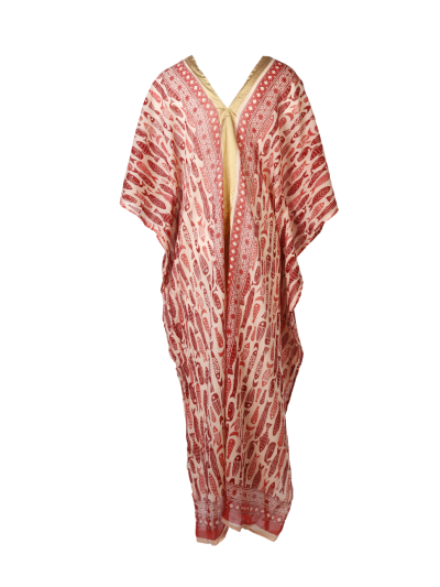 Lange katoenen 'Alise' kaftan 