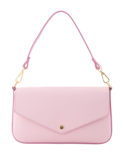 Kylie lederen clutch