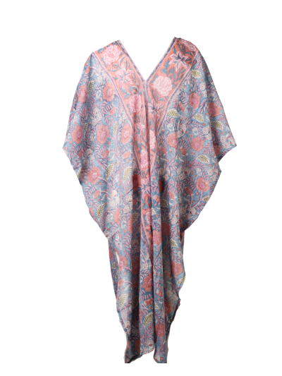 Kaftan met bloemenprint