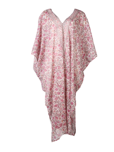 Kaftan met bloemenprint