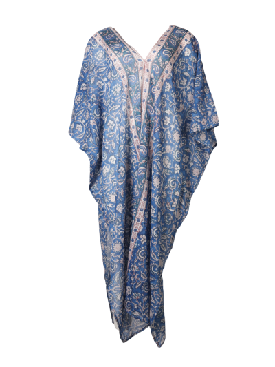 Kaftan met bloemenprint