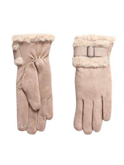Handschoenen met teddyvoering