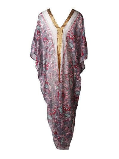 Lange katoenen 'Naomi' kaftan 