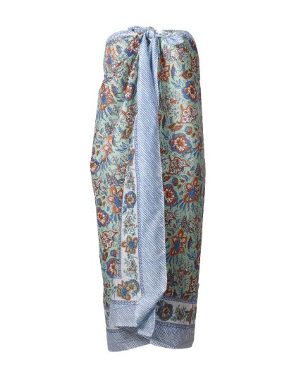 Megan sarong in jadegroen