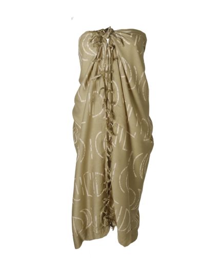Bodhi sarong met ornament print