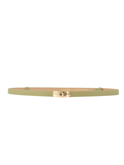 Luna leren riem