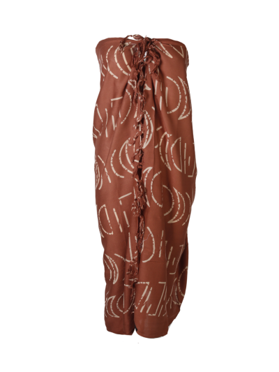 Bodhi sarong met ornament print