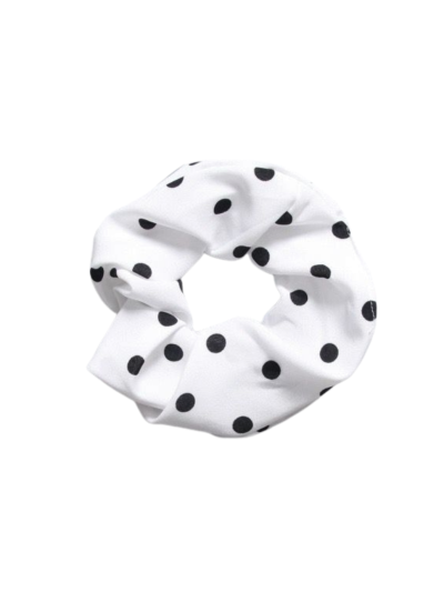 Polkadot scrunchie