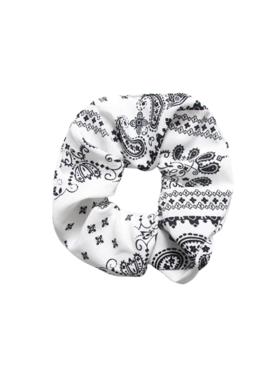 Hippe bandana scrunchie