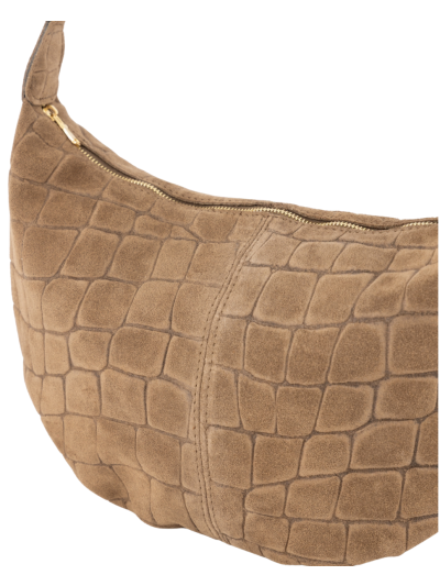 Savanna croco suède tas